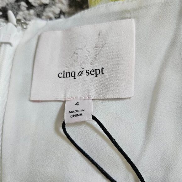 NWT 100% silk Cinq a Sept dress - Picture 3 of 5